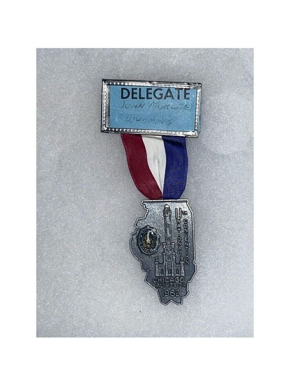 1982 Delegate National Convention Chicago Illinois